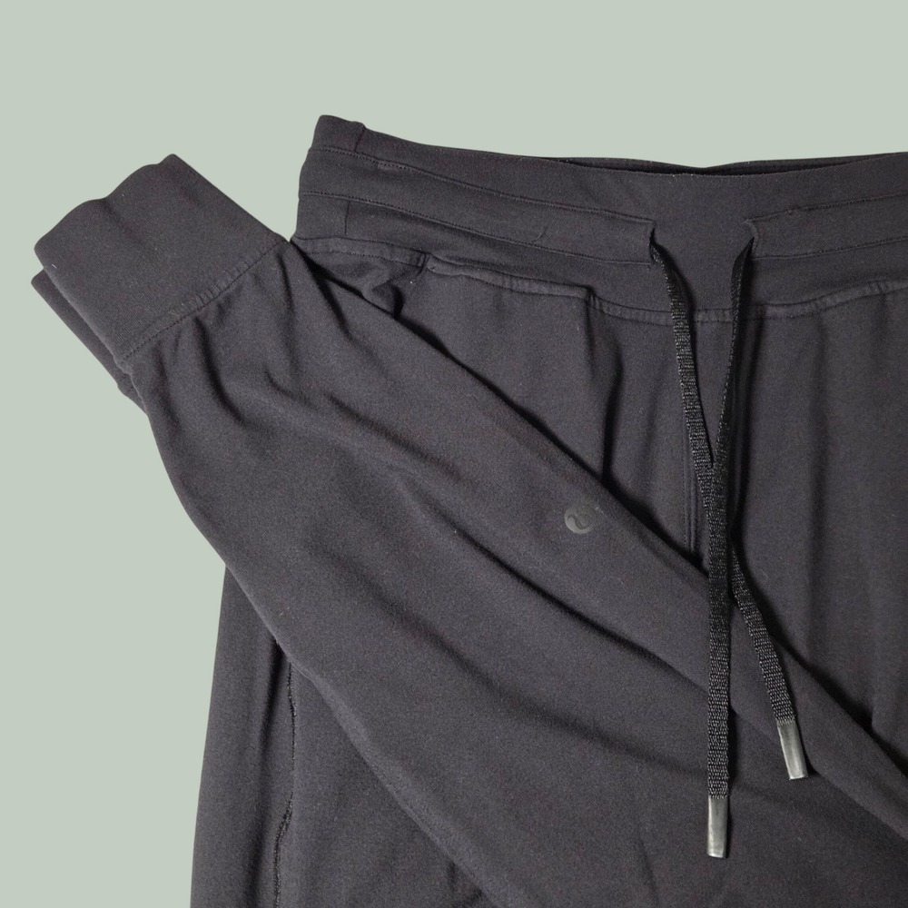 Lululemon Womens 4 Ready to Rulu Jogger 29" Black LW5BXOS Stretch Warm‎ Up